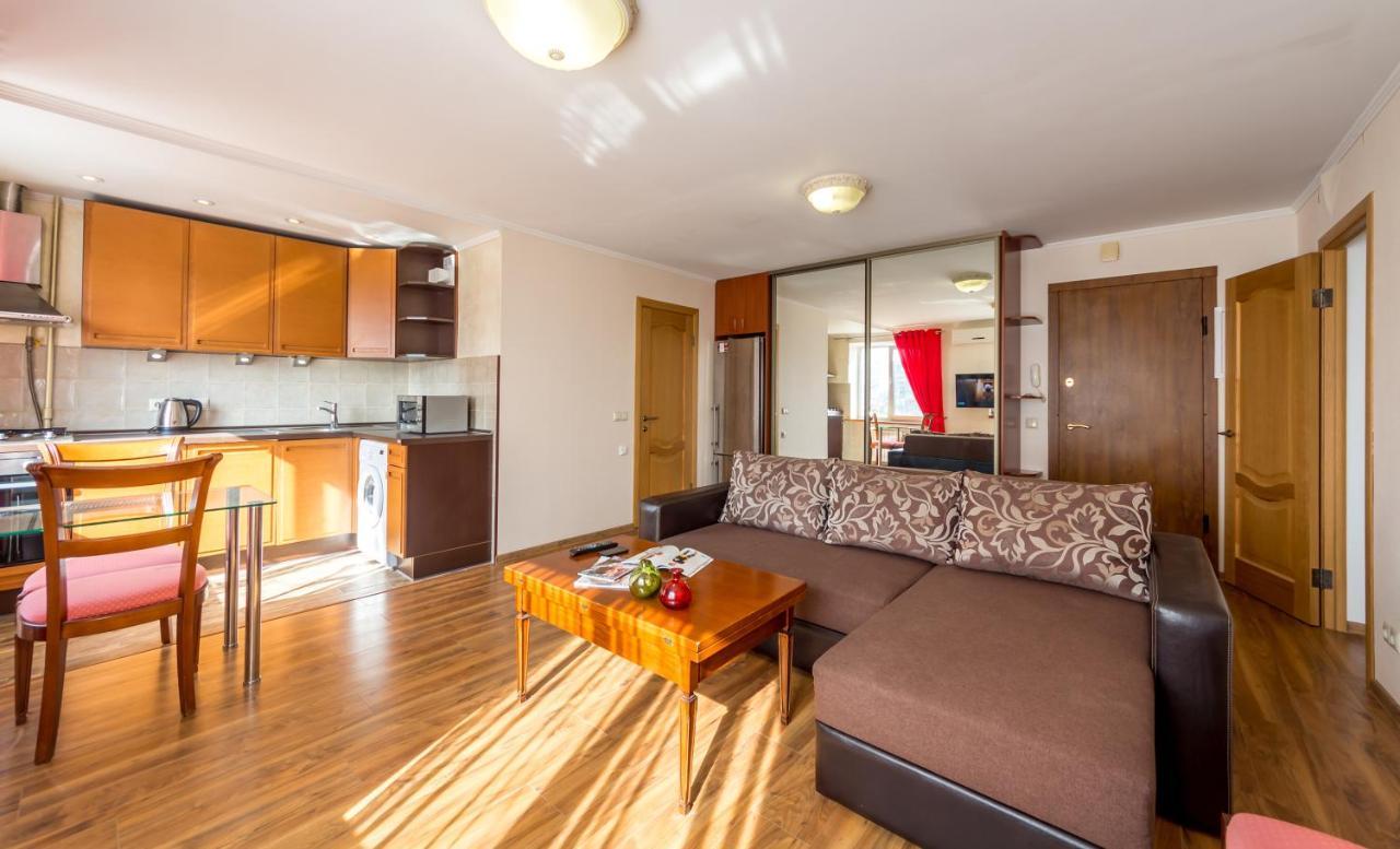 Apartments Near Parus Business Centre Kiew Exterior foto