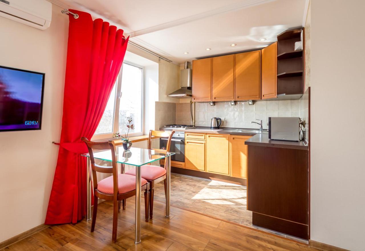 Apartments Near Parus Business Centre Kiew Exterior foto