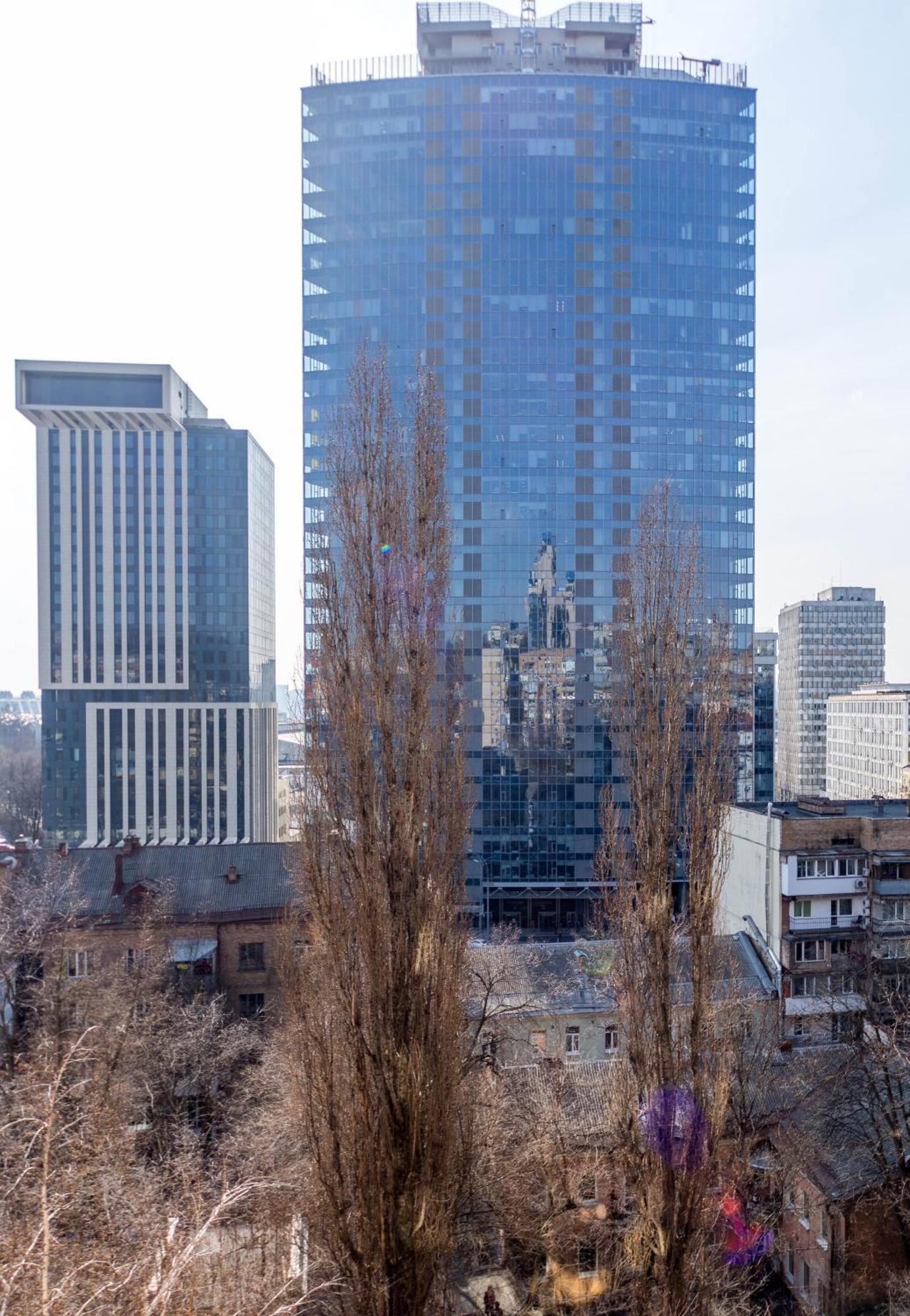 Apartments Near Parus Business Centre Kiew Zimmer foto