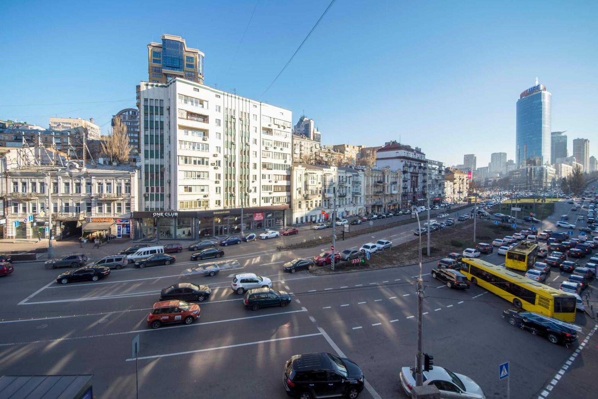 Apartments Near Parus Business Centre Kiew Zimmer foto