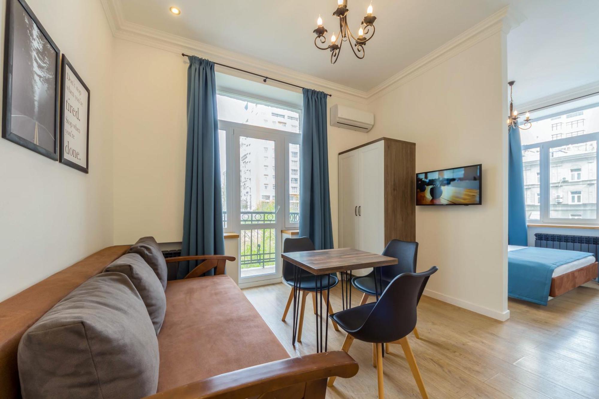 Apartments Near Parus Business Centre Kiew Exterior foto