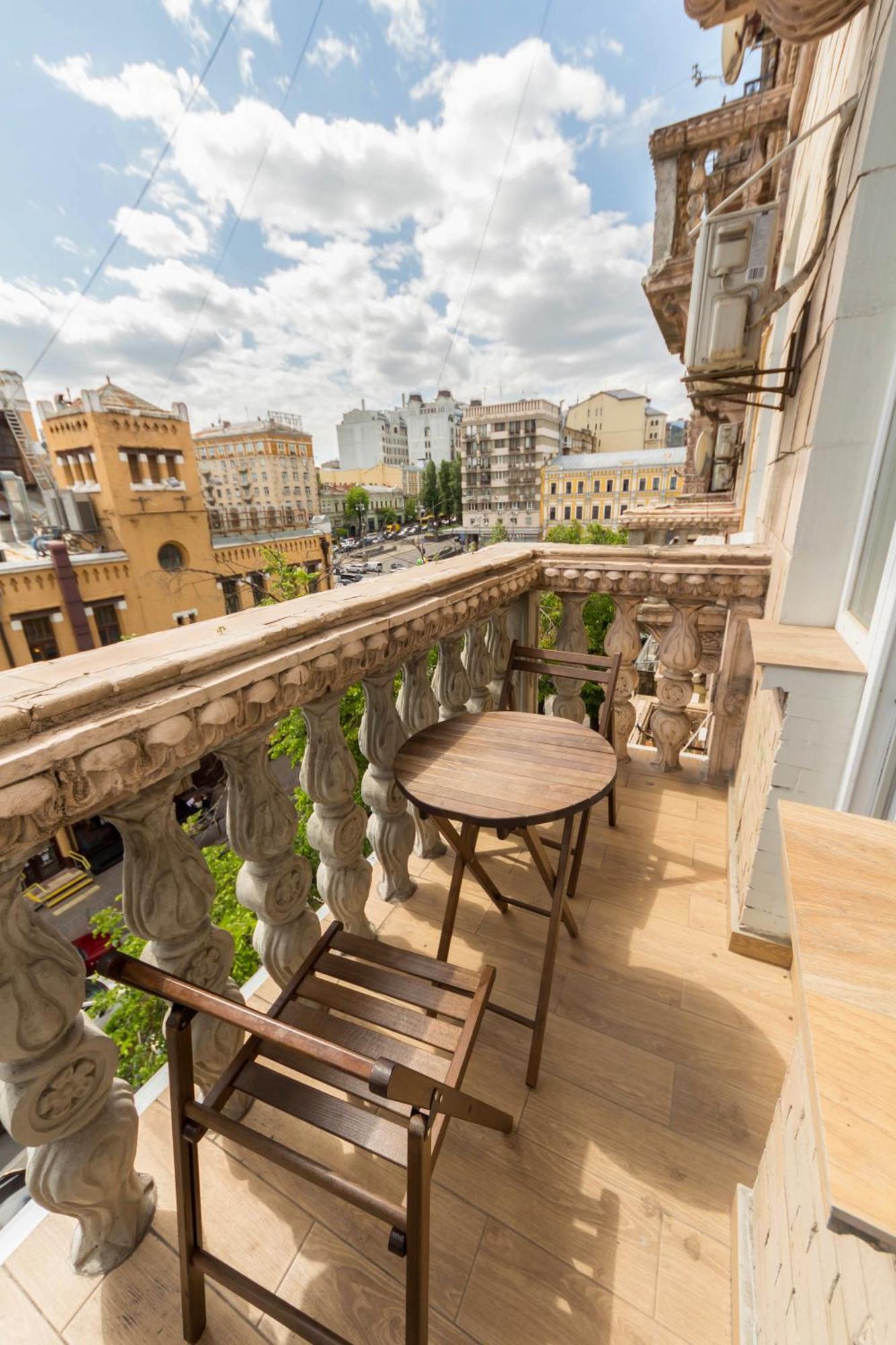 Apartments Near Parus Business Centre Kiew Exterior foto